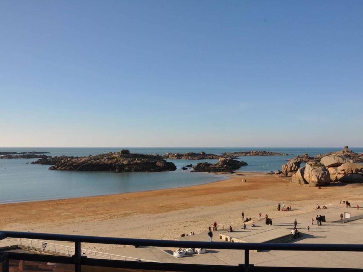 Appartement Terrasse Bord De Mer A Tregastel Avec Parking - Fr-1-368-19 المظهر الخارجي الصورة
